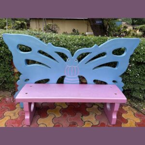 Butterfly Shaped Bench
